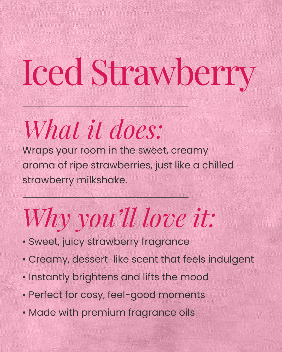 Iced Strawberry